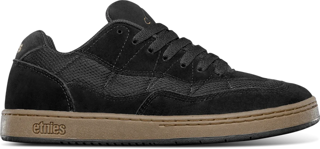 ETNIES Snake Shoe Black/Gum Men's Skate Shoes Etnies 