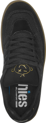 ETNIES Snake Shoe Black/Gum Men's Skate Shoes Etnies 