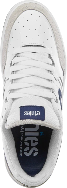 ETNIES Loot Shoes White/Navy Men's Skate Shoes Etnies 