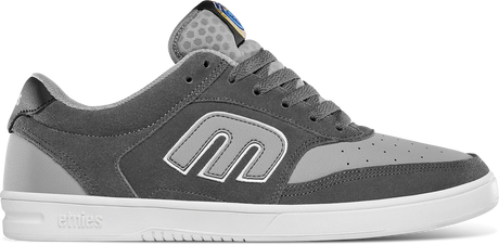 ETNIES The Aurelien Shoes Grey/Light Grey Men's Skate Shoes Etnies 