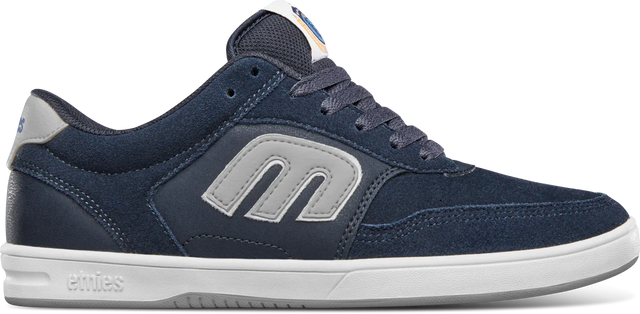 ETNIES The Aurelien Shoes Navy/Grey Men's Skate Shoes Etnies 