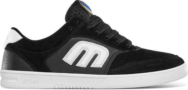 ETNIES The Aurelien Shoes Black/White Men's Skate Shoes Etnies 