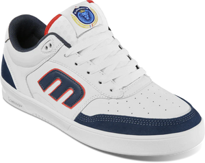 ETNIES The Aurelien Michelin Shoes White/Navy/Red Men's Skate Shoes Etnies 