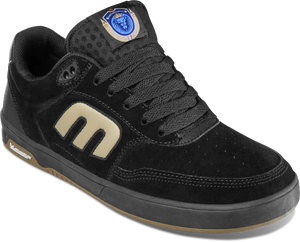 ETNIES The Aurelien Michelin Shoes Black/Gold Men's Skate Shoes Etnies 