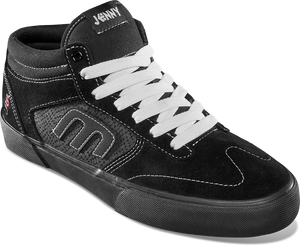 ETNIES Windrow Vulc Mid X Jenny Shoes Black/Black Men's Skate Shoes Etnies 