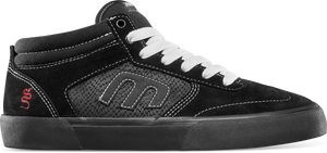 ETNIES Windrow Vulc Mid X Jenny Shoes Black/Black Men's Skate Shoes Etnies 