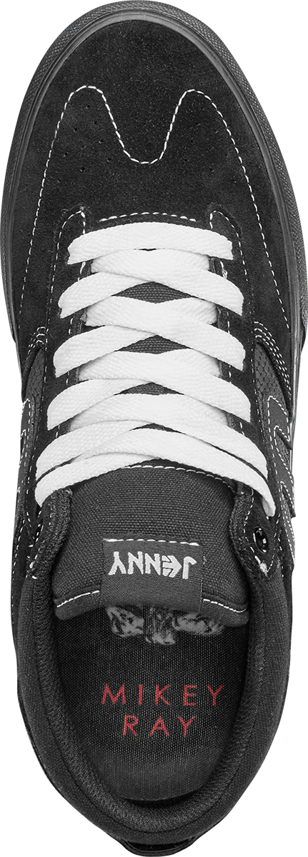 ETNIES Windrow Vulc Mid X Jenny Shoes Black/Black Men's Skate Shoes Etnies 