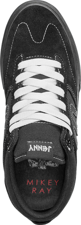 ETNIES Windrow Vulc Mid X Jenny Shoes Black/Black Men's Skate Shoes Etnies 