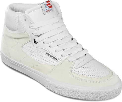 ETNIES Screw Vulc Mid X Sour Shoe White Men's Skate Shoes Etnies 