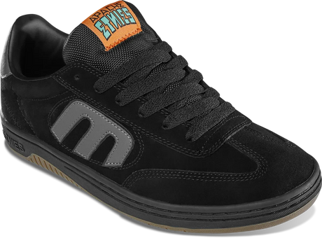 ETNIES Locut X Apache Shoes Black/Grey/Gum Men's Skate Shoes Etnies 