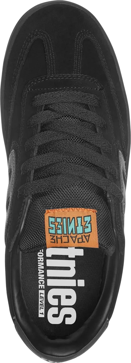 ETNIES Locut X Apache Shoes Black/Grey/Gum Men's Skate Shoes Etnies 
