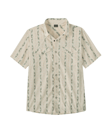 PATAGONIA Go-To Western Short Sleeve Button Up Lowlands/Natural Men's Short Sleeve Button Up Shirts Patagonia 