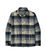 PATAGONIA Fjord Flannel Longsleeve Button-Up Shirt Hibernate/Sunken Blue Men's Long Sleeve Button Up Shirts Patagonia 