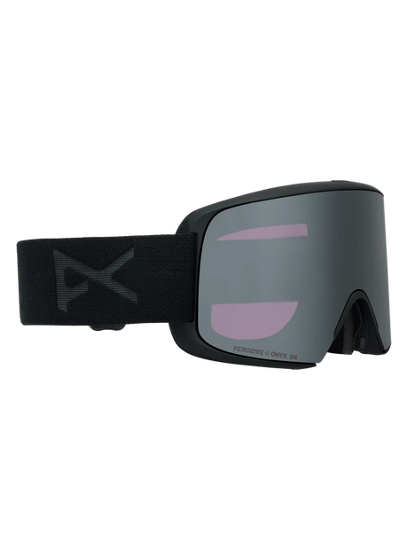 ANON M5 Smoke - Perceive Sunny Onyx + Perceive Variable Violet + MFI Face Mask Snow Goggle Snow Goggles Anon 