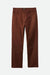 BRIXTON Builders 5-Pocket Pant Sepia Men's Pants Brixton 