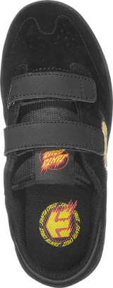 ETNIES Youth Windro X Santa Cruz Shoe Black/Red/Black Youth and Toddler Skate Shoes Etnies 