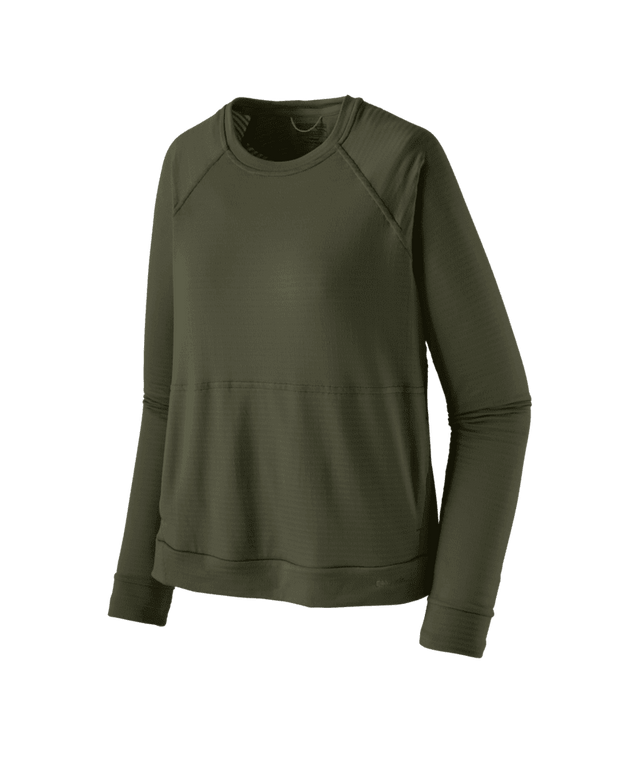 PATAGONIA Women's Capilene Thermal Long Sleeve Crew Pine Needle Green Women's Base Layers Patagonia 