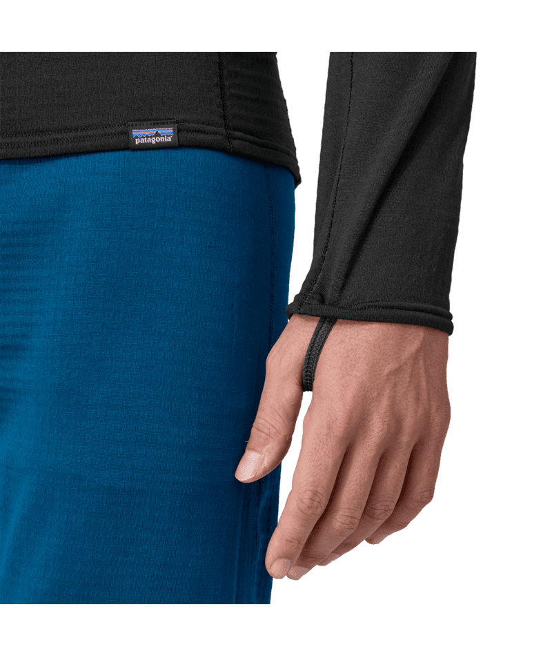 PATAGONIA Capilene Thermal Weight Base Layer Crewneck Black Men's Base Layers Patagonia 