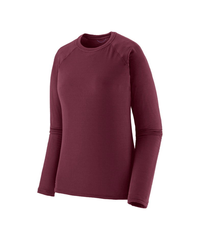 PATAGONIA Women's Capilene Thermal Weight Crewneck Berry Fig Women's Base Layers Patagonia 