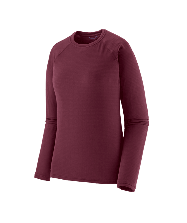 PATAGONIA Women's Capilene Thermal Weight Crewneck Berry Fig Women's Base Layers Patagonia 
