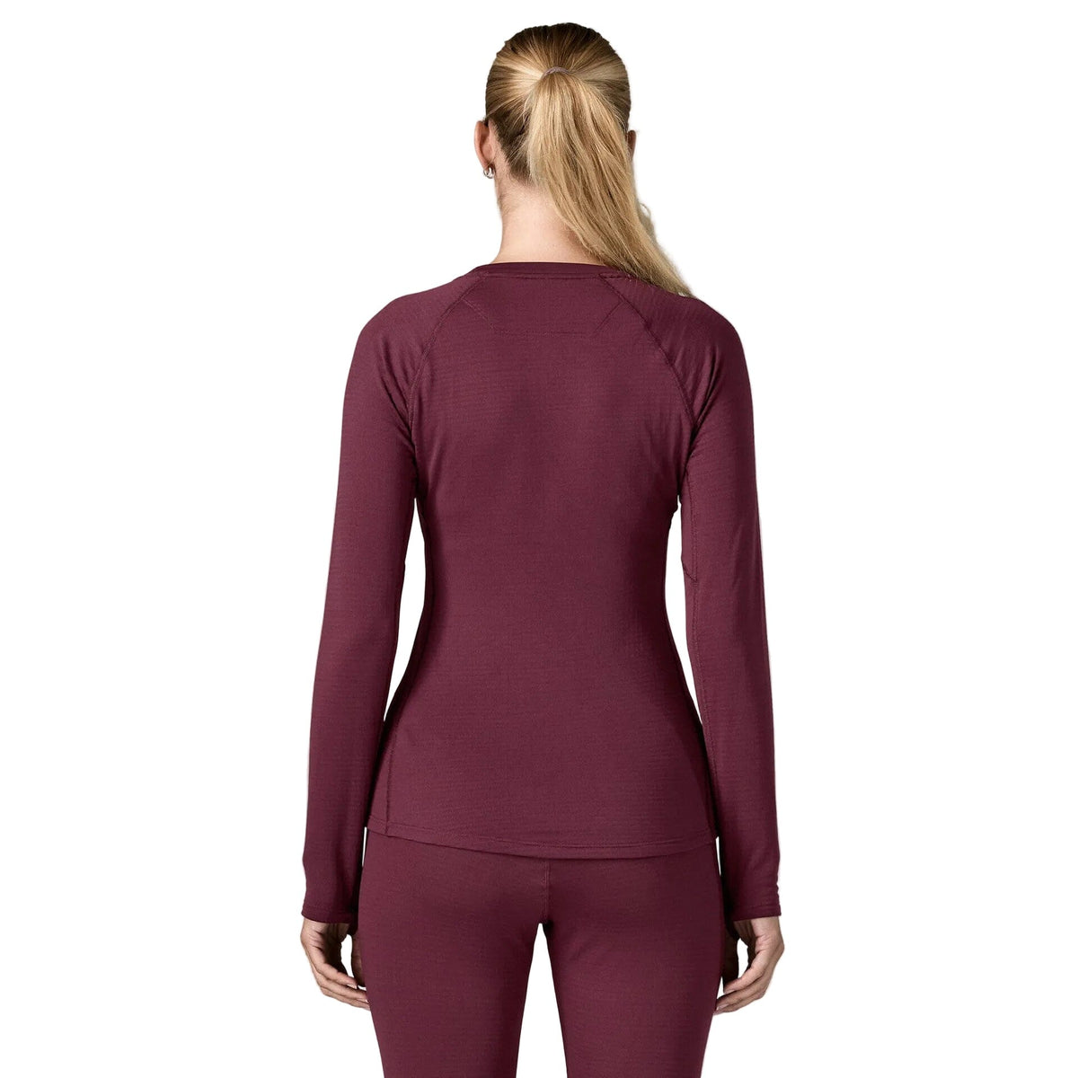 PATAGONIA Women's Capilene Thermal Weight Crewneck Berry Fig Women's Base Layers Patagonia 