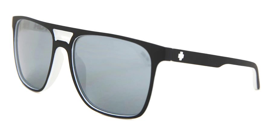 SPY Czar Whitewall - Happy Gray Green With Platinum Spectra Sunglasses Spy 