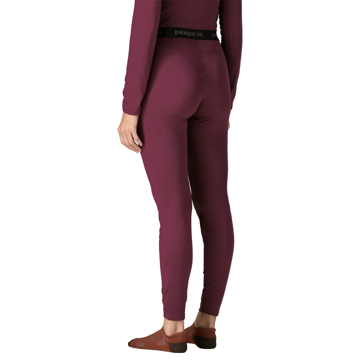 PATAGONIA Women's Capilene Thermal Weight Bottoms Berry Fig