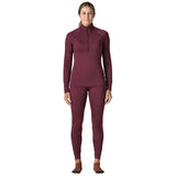 PATAGONIA Women's Capilene Thermal Weight Bottoms Berry Fig