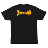 INDEPENDENT Spanning Chest T-Shirt Black Men's Short Sleeve T-Shirts Independent 