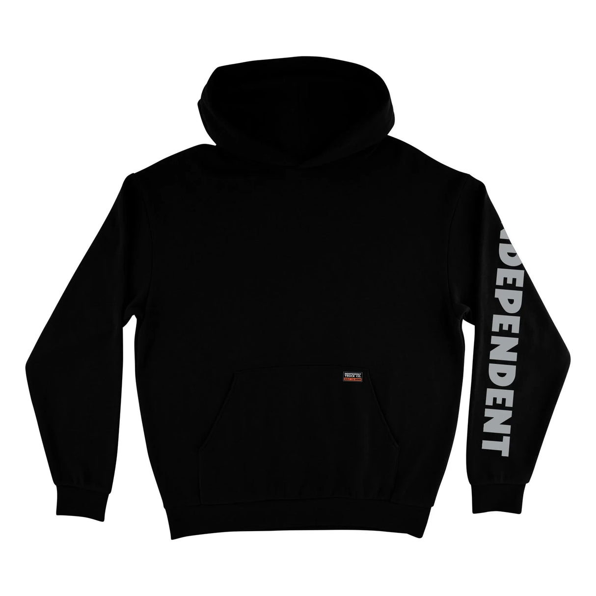 INDEPENDENT Built To Grind Work Hoodie Black Men's Pullover Hoodies Independent 