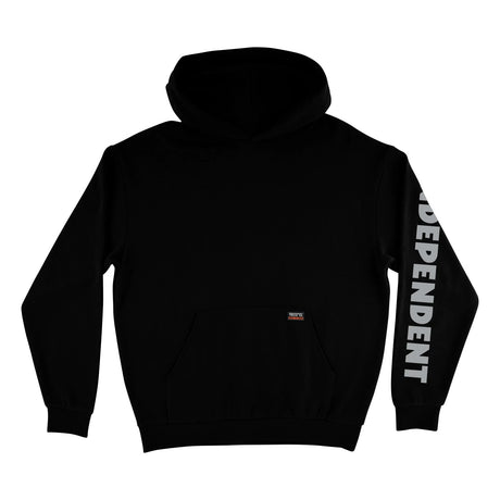 INDEPENDENT Built To Grind Work Hoodie Black Men's Pullover Hoodies Independent 