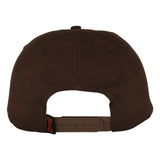 INDEPENDENT Built To Grind Snapback Hat Chocolate Men's Hats Independent 