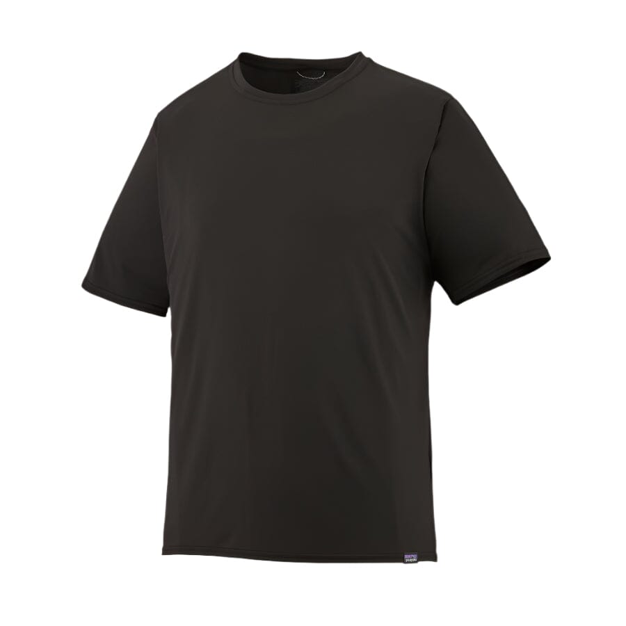 PATAGONIA Cap Cool Daily T-Shirt Black Men's Short Sleeve T-Shirts Patagonia 
