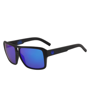 DRAGON The Jam H2O Matte Black - Lumalens Blue Ion Polarized Sunglasses Sunglasses Dragon 