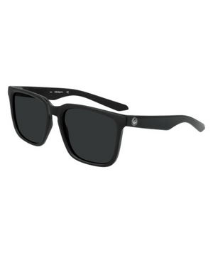 DRAGON Baile XL Matte Black - Lumalens Smoke Sunglasses Sunglasses Dragon 