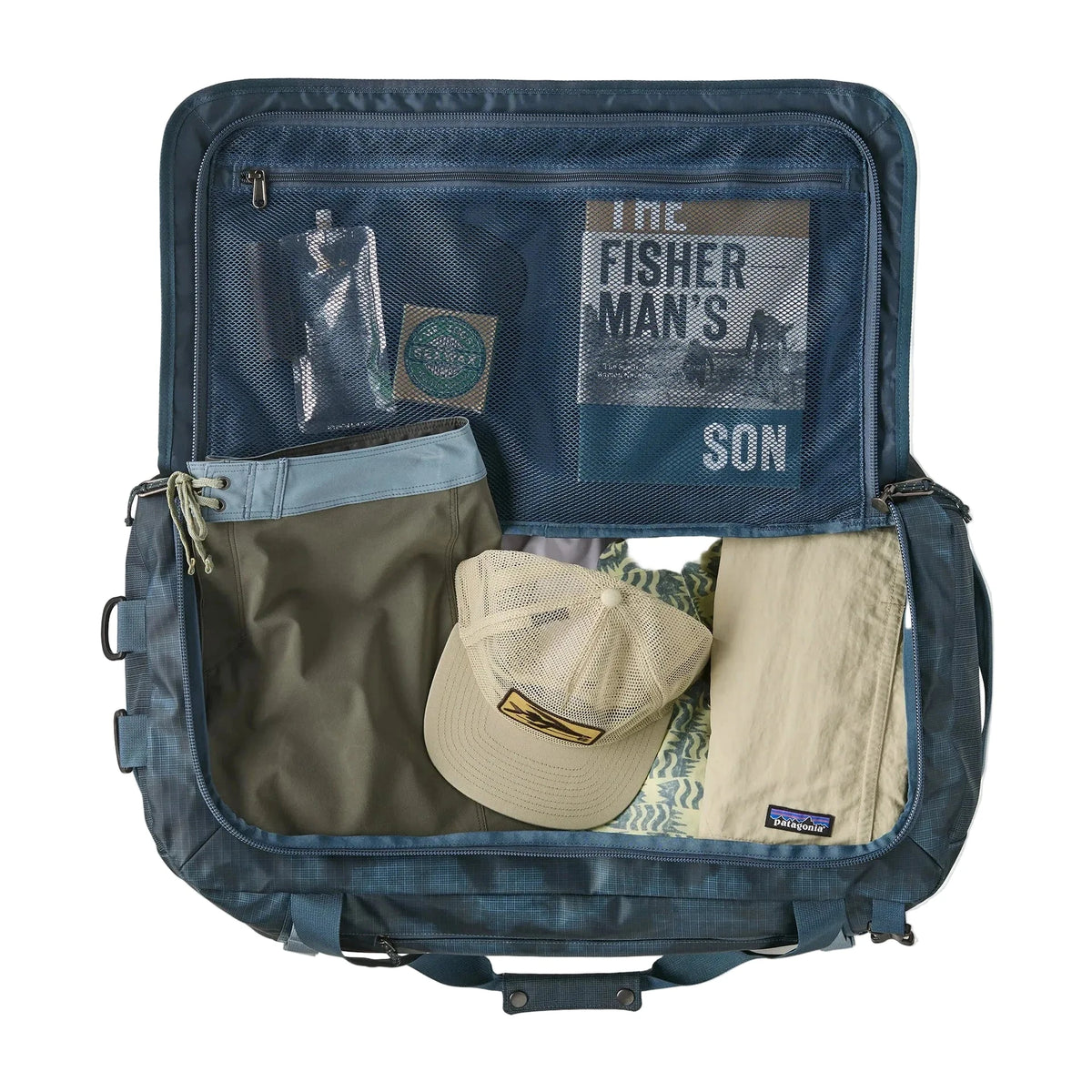 PATAGONIA Black Hole 55L Duffle Bag Sastrugi/Summit Blue Duffle Bags Patagonia 