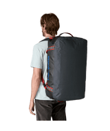 PATAGONIA Black Hole 70L Duffel Smolder Blue With Amanita Red Duffle Bags Patagonia 