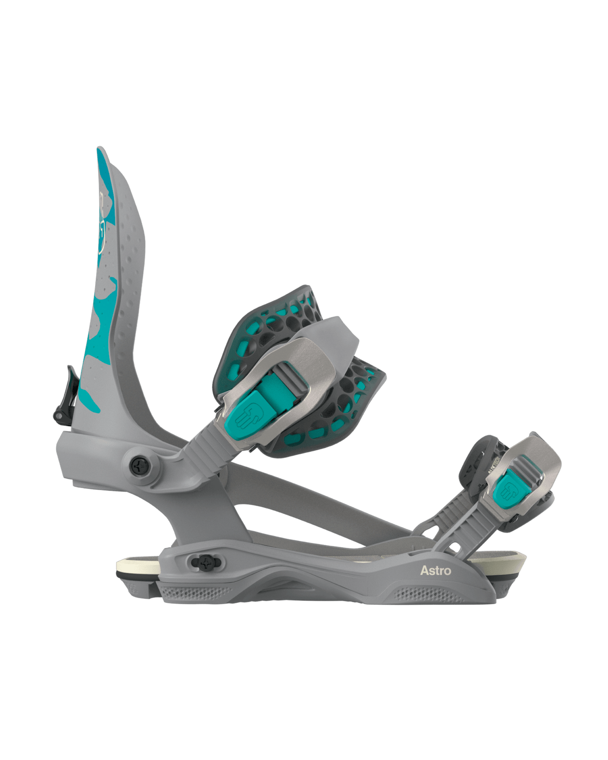 BATALEON Astro AsymWrap Snowboard Bindings Grey Forest Men's Snowboard Bindings Bataleon 