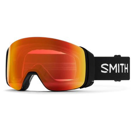 SMITH 4D Mag Black - ChromaPop Everyday Red Mirror + ChromaPop Storm Yellow Flash Snow Goggle Snow Goggles Smith 