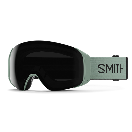 SMITH 4D MAG S Sage Brush + ChromaPop Sun Black + ChromaPop Storm Blue Sensor Mirror Snow Goggle Snow Goggles Smith 