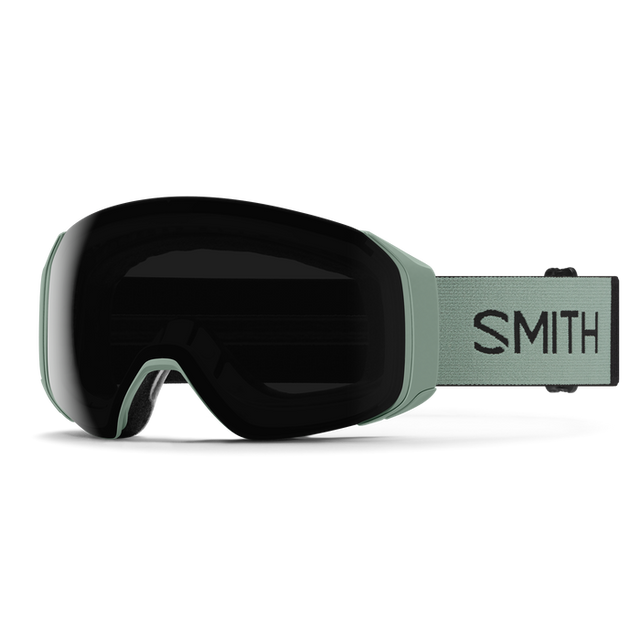 SMITH 4D MAG S Sage Brush + ChromaPop Sun Black + ChromaPop Storm Blue Sensor Mirror Snow Goggle Snow Goggles Smith 