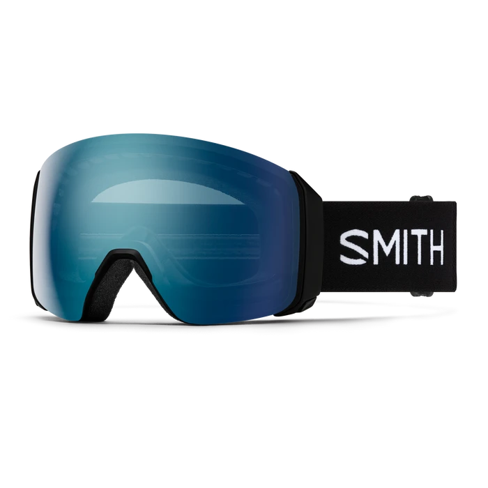 SMITH 4D Mag XL Black - ChromaPop Everyday Blue Mirror + ChromaPop Storm Blue Sensor Mirror Snow Goggle Snow Goggles Smith 