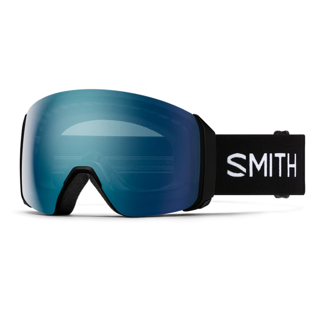SMITH 4D Mag XL Black - ChromaPop Everyday Blue Mirror + ChromaPop Storm Blue Sensor Mirror Snow Goggle Snow Goggles Smith 