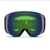 SMITH 4D Mag XL Black - ChromaPop Everyday Green Mirror Lens + ChromaPop Storm Blue Sensor Mirror Snow Goggle Snow Goggles Smith 