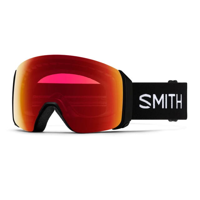 SMITH 4D Mag XL Black - ChromaPop Photochromic Red Mirror + ChromaPop Storm Blue Sensor Mirror Snow Goggle Snow Goggles Smith 