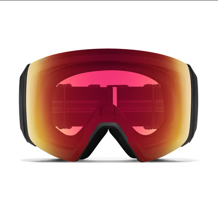 SMITH 4D Mag XL Black - ChromaPop Photochromic Red Mirror + ChromaPop Storm Blue Sensor Mirror Snow Goggle Snow Goggles Smith 