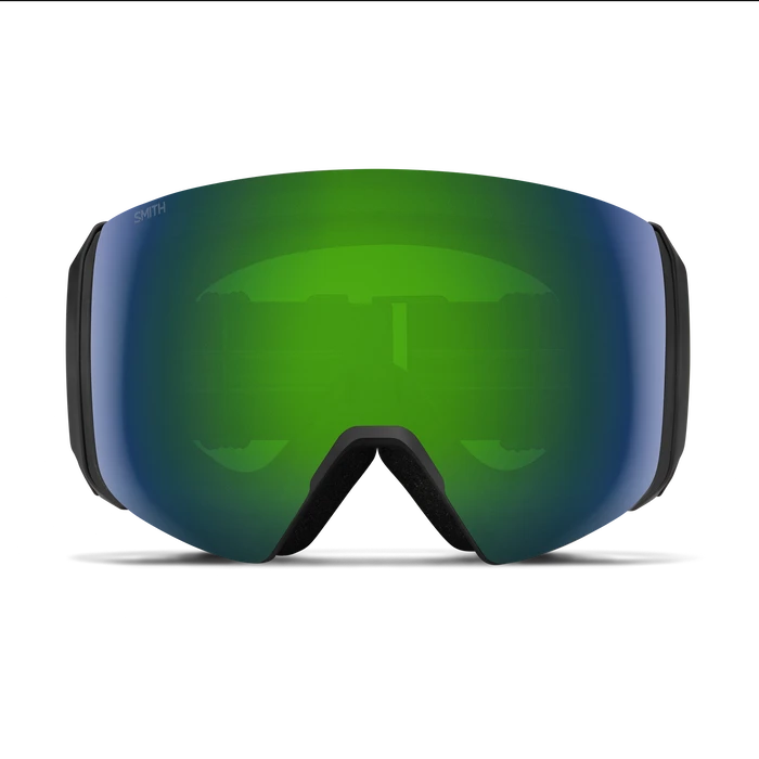 SMITH 4D MAG XL Black - ChromaPop Sun Green Mirror + ChromaPop Storm Yellow Flash Snow Goggle Snow Goggles Smith 