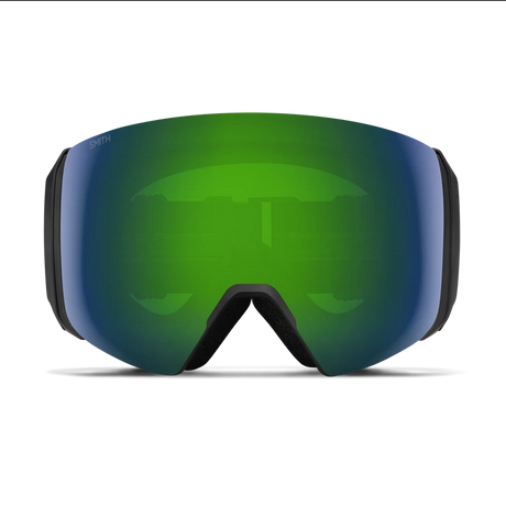 SMITH 4D MAG XL Black - ChromaPop Sun Green Mirror + ChromaPop Storm Yellow Flash Snow Goggle Snow Goggles Smith 