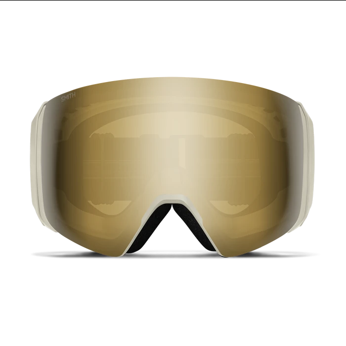 SMITH 4D Mag XL Chalk - ChromaPop Sun Black Gold Mirror + ChromaPop Storm Blue Sensor Mirror Snow Goggle Snow Goggles Smith 