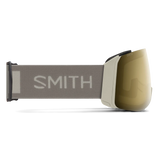 SMITH 4D Mag XL Chalk - ChromaPop Sun Black Gold Mirror + ChromaPop Storm Blue Sensor Mirror Snow Goggle Snow Goggles Smith 